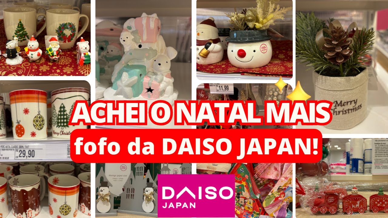 🎄TOUR DE NATAL NA LOJA DAISO JAPAN | SUZANO-SP 🎄