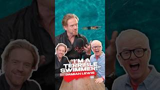 Damian Lewis is brilliant at lots of things... just not swimming 🏊