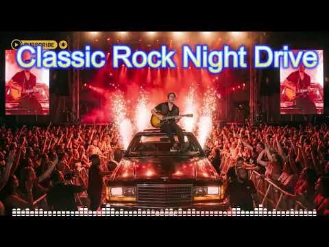 Classic Rock Night Drive 🌙 Timeless Rock Songs for Late Night Driving