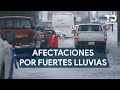 Fuertes lluvias dejaron cortocircuitos y afectaciones viales en Nuevo León