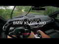 Driving BMW X5 G05 POV | drive car in the rain | GOPRO 9 4K |