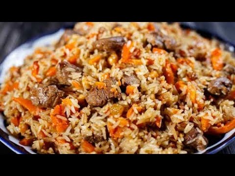 ПЛОВ с КУРИЦЕЙ. Рассыпчатый рис с мясом. Очень 😋
