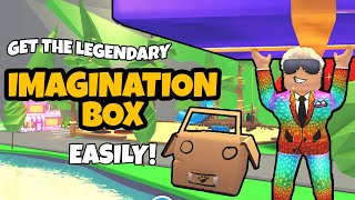 How to get the LEGENDARY IMAGINATION BOX CAR EASILY in Roblox Adopt Me!