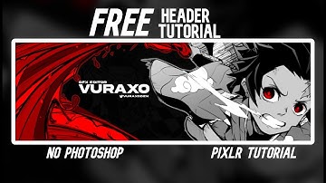 How To Make A Easy Anime Header In Pixlr - Free PXZ File At 15 Likes