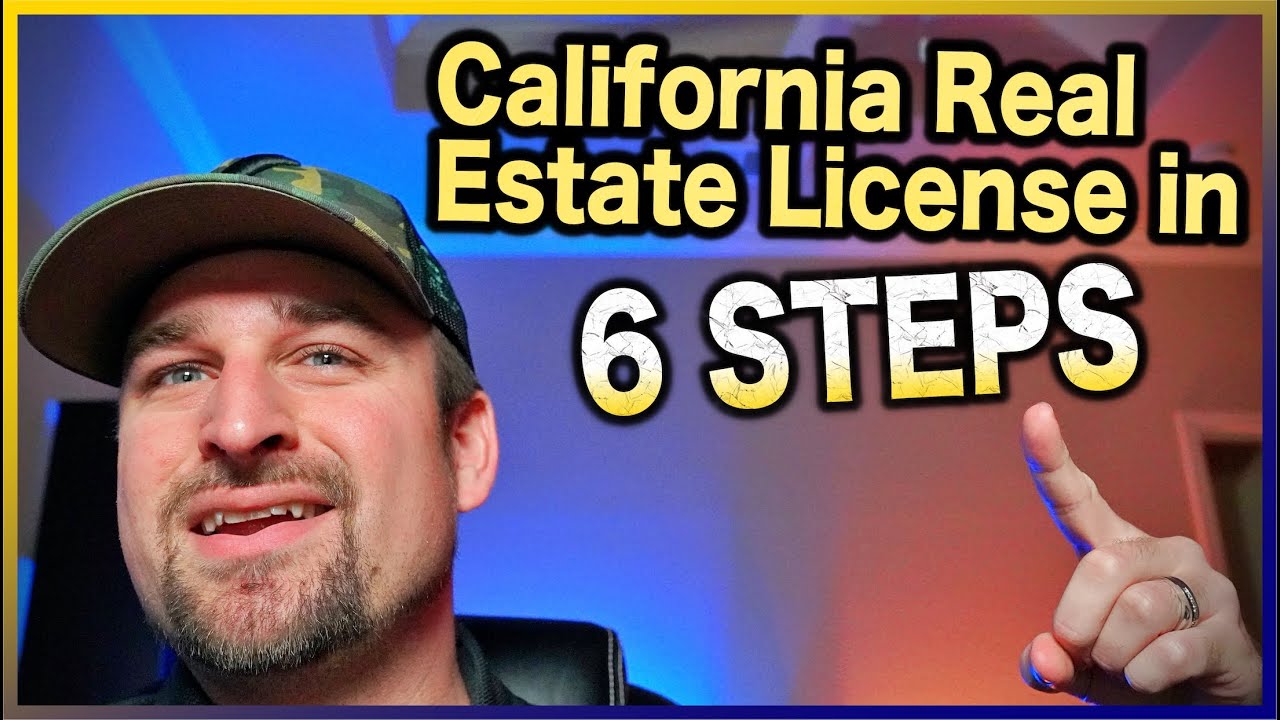 How to a Licensed Real Estate Agent in California YouTube