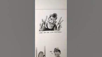 Bro Did It The Easy Way #shorts #art #drawing