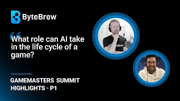 What role can AI take in the life cycle of a game?  Kwalee Gamemasters Summit | ByteBrew