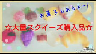 大量?!スクイーズ購入品