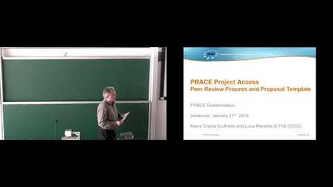 Lecture Series of the Research Center HPC: PRACE