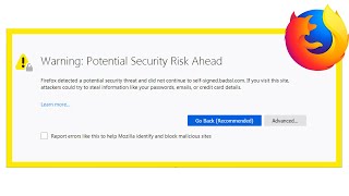 Fix Firefox Potential Security Risk on Localhost server XAMPP