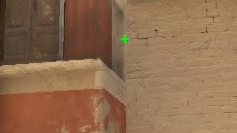 CS2 Mirage Window smoke from T-spawn