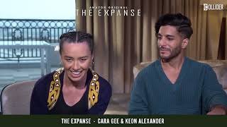 The Expanse Season 6 - Interview with Cara Gee & Keon Alexander Collider