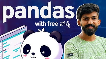 Pandas Tutorial in Telugu | Machine Learning in Telugu | Dodagatta Nihar