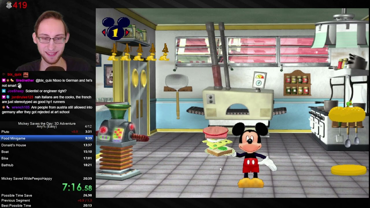 Mickey Saves the Day: 3D Adventure (PC) Any% Speedrun in 