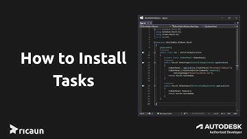 How to install Tasks Package - Revit API