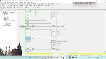 Simulasi Mesin Cuci Mobil Otomatis menggunakan CX-Programmer dan CX-Designer