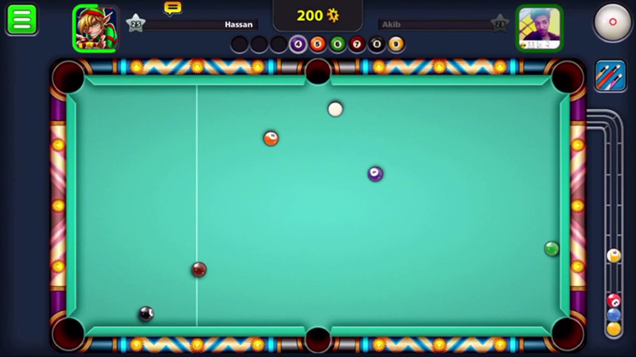 Crazy 9 Ball Fluke To Win Game By Cannoning White Ball ...