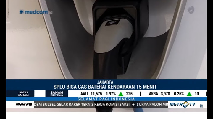 Mobil Listrik di Jakarta Dilayani Pertamina di Stasiun Pengisian Listrik Umum (SPLU)