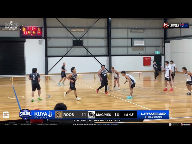 Round 11 | Roos VS Magpies | Full Game | SOCIAL BASKETBALL Season VI