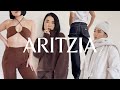 ARITZIA TRY-ON HAUL part.1 - Tops, Bottoms, and Accessories you need | WEARELAMODE