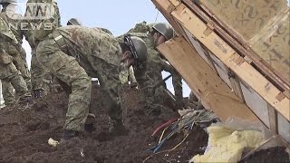 熊本地震の犠牲者42人に　南阿蘇村では10人行方不明(16/04/18)