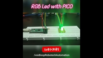 RGB Led with Raspberry Pi PICO and microPython #Demo