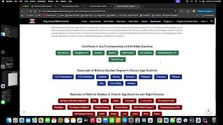 Huge Update View your Grades, KJBI, King James Bible Institute