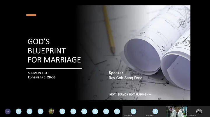 GOD'S BLUEPRINT FOR MARRIAGE