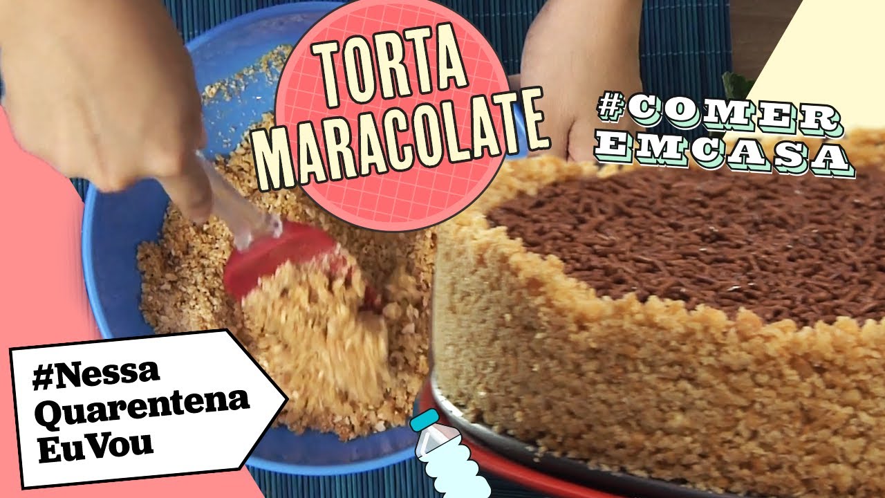 TORTA DE MARACUJÁ COM CHOCOLATE | Super fácil e você ainda mata as saudades da sua doceria preferida