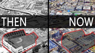 Demolished MLB Stadiums THEN & NOW  Matching Up Exact Location With Landmarks & Google Earth