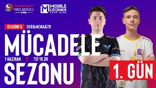 Mobile Legends: Bang Bang Mücadele Sezonu | AB 1. Gün