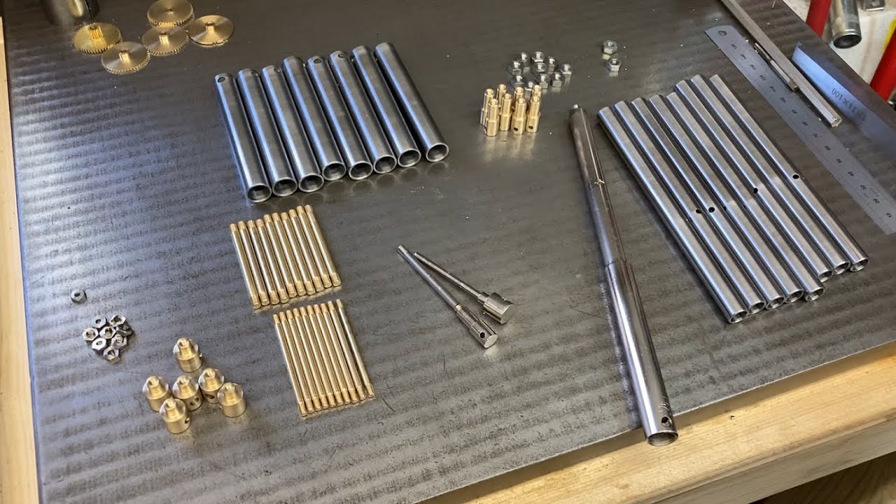 Back to the Quarter 19, preparing the front forks for Nickel plating