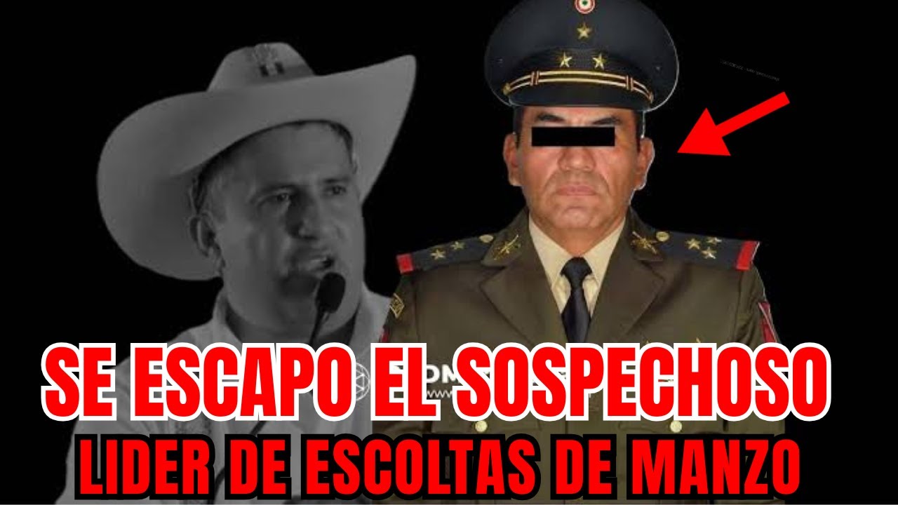 🚨SE ESCAPO EL SOSPECHOSO del caso CARLOS MANZO - YouTube