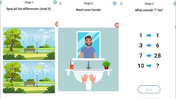 Easy Game Brain Test Daily Challenge 24 August 2020 Stage 1,2,3 Solution