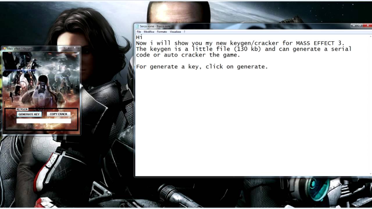 mass effect 3 serial key generator