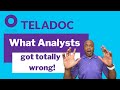 TELADOC | What The Analysts Got Absolutely Wrong!