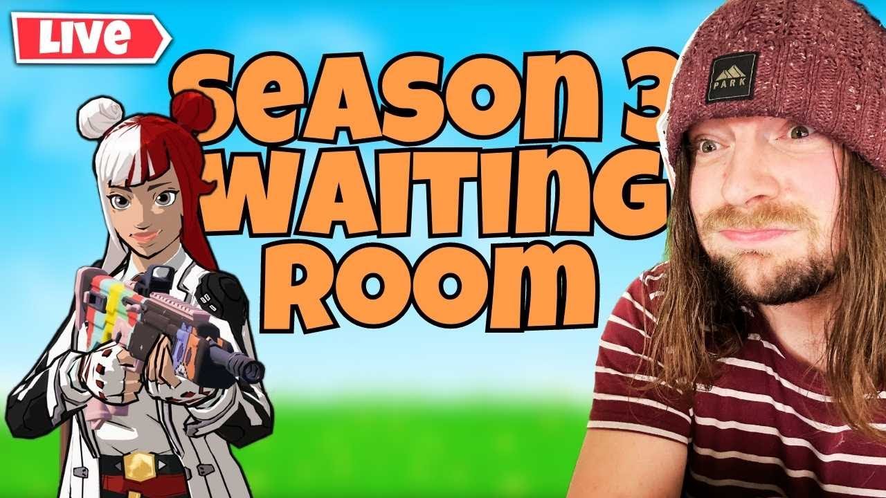 🔴 LIVE - I'm Chilling In The Season 3 Waiting Room #hype - YouTube