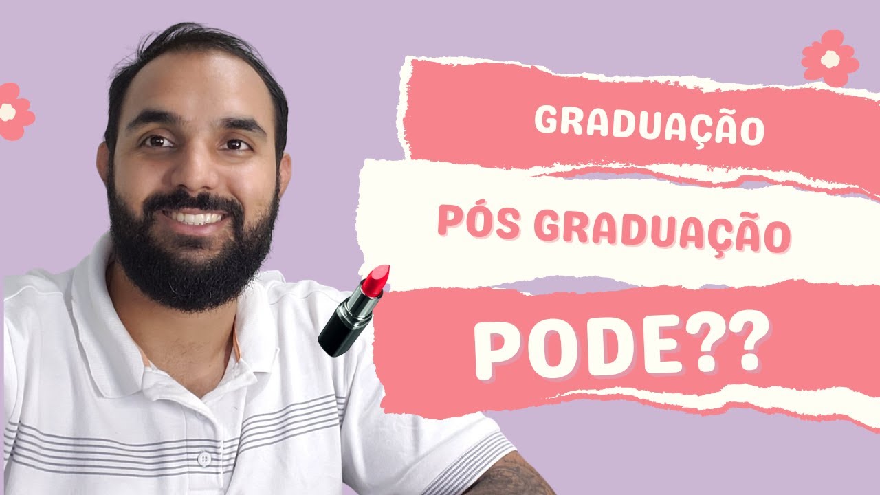 Pode fazer pós graduação antes de terminar a graduação? - YouTube