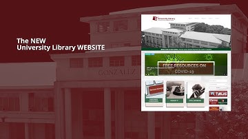 The New University Library Diliman Website