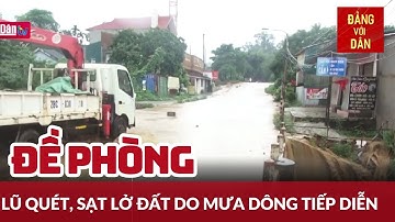 Mưa lớn cục bộ ở nhiều khu vực, cảnh báo lũ quét, sạt lở | Tin tức ĐỜI SỐNG - XÃ HỘI | Đảng với Dân