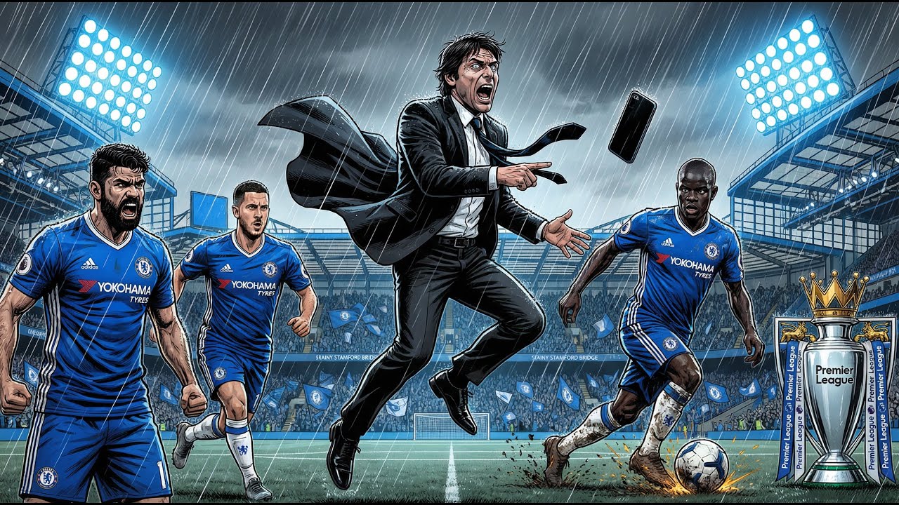 Антонио Конте в Челси: Блицкриг, Титул и Гражданская война в раздевалке. ИИ-подкаст