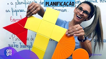 PLANIFICAÇÃO DE SÓLIDOS GEOMÉTRICOS \Prof. Gis/