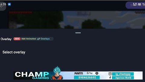 how to add animated overlay in turnip || turnip animated overlay