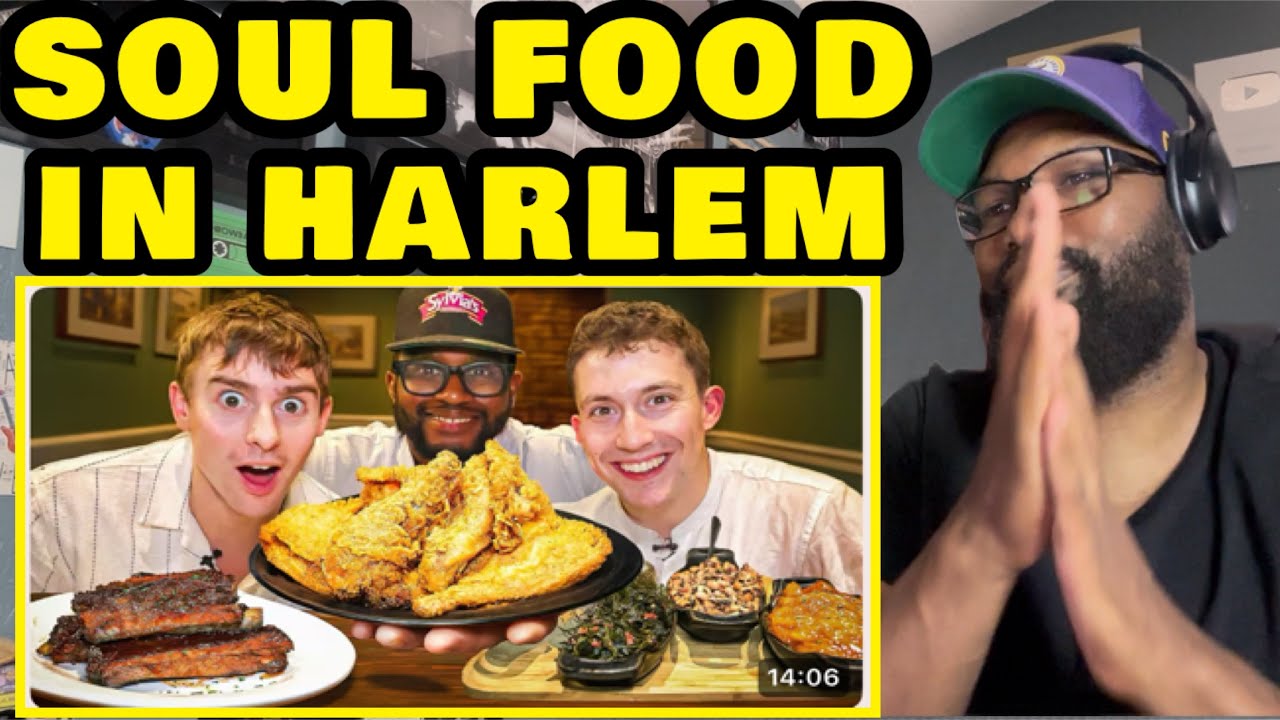 Two Brits Try The BEST Soul Food In Harlem!