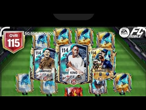 Finally reached 115 ovr in fc mobile !!