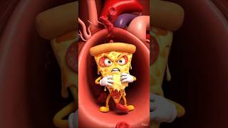 two dangerous junk food your body destroy #ai #foodtalking #aivideo #pizza #burger #dangerous