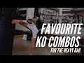 9 Favourite KO Heavy Bag Combos