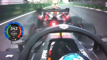 The Verstappen crash that triggered Ricciardo