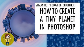 CREATING A TINY PLANET EFFECT IN PHOTOSHOP | eLEARNING PHOTOSHOP CHALLENGE