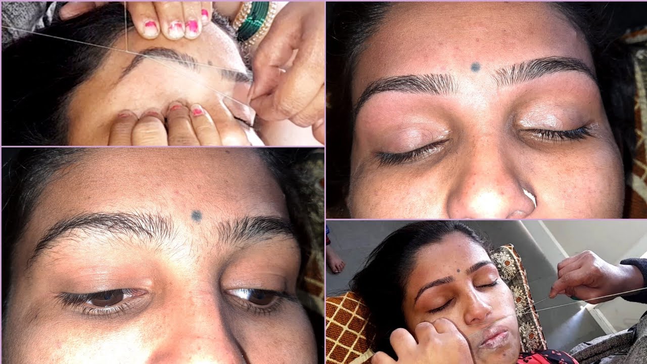 Arch Shape Eyebrow Threading Kaise KarenHow To Do Eyebrows Uperlips
